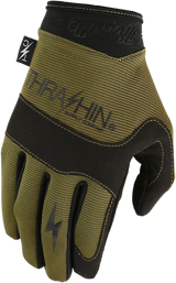 THRASHIN SUPPLY CO. Covert Gloves - Tactical Green - Small CVT-06-08