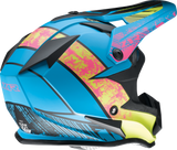 Z1R Youth F.I. Helmet - Fractal - MIPS - Matte Blue/Hi-Viz - Medium 0111-1515