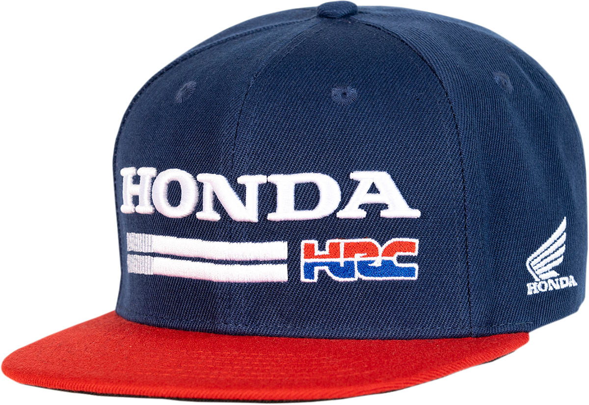 D'COR VISUALS Honda HRC Hat - Navy/Red - One Size 70-126-1