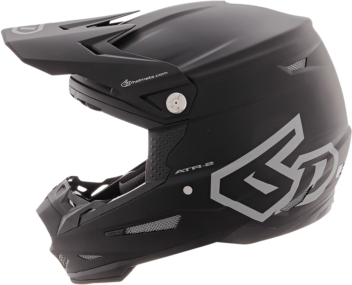 6D ATR-2 Helmet - Matte Black - 2XL 12-0509