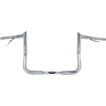 PAUL YAFFE BAGGER NATION Handlebar - Monkey Bar - Pre-Wired - 8" - Chrome PYO:MBBPW-8 C