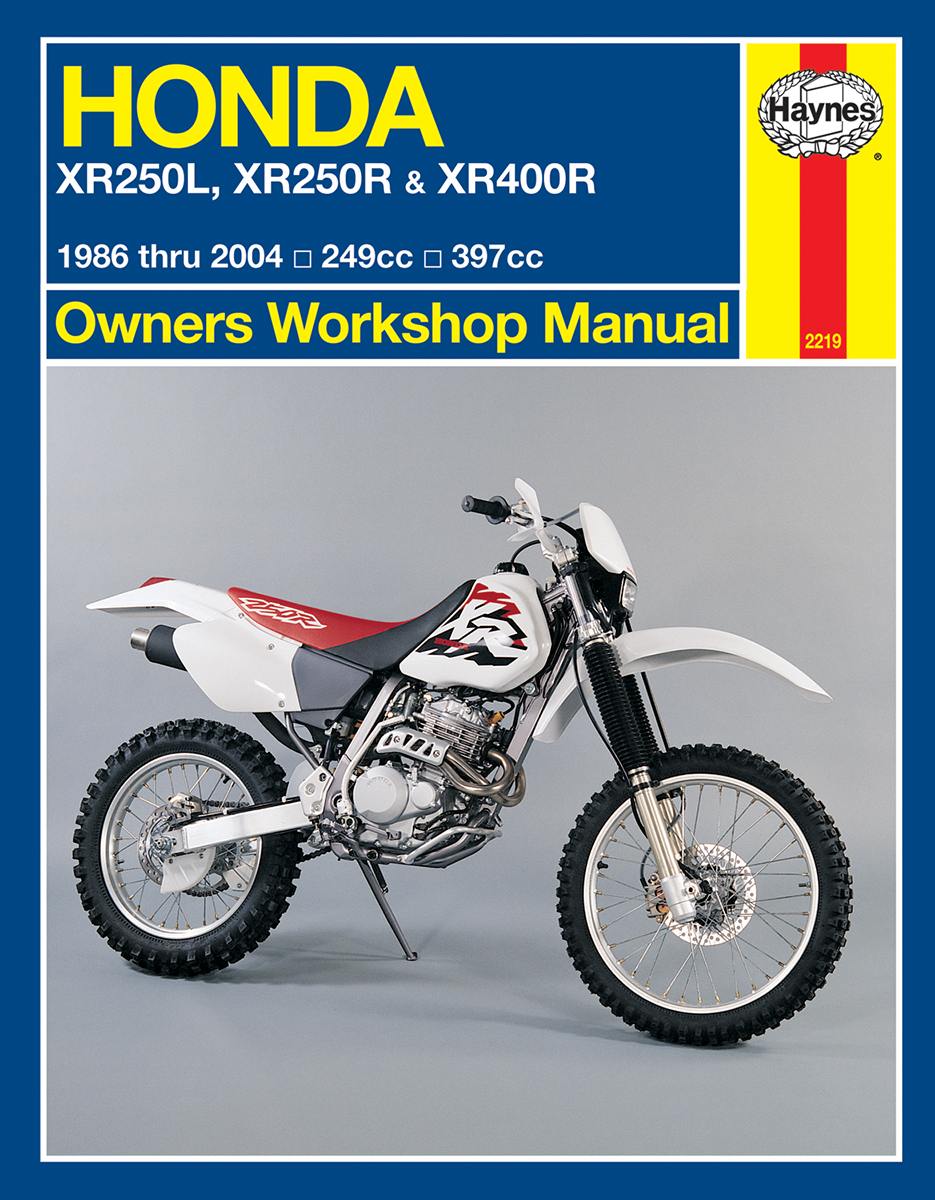 HAYNES Manual - Honda XR250R/250L/400 M2219