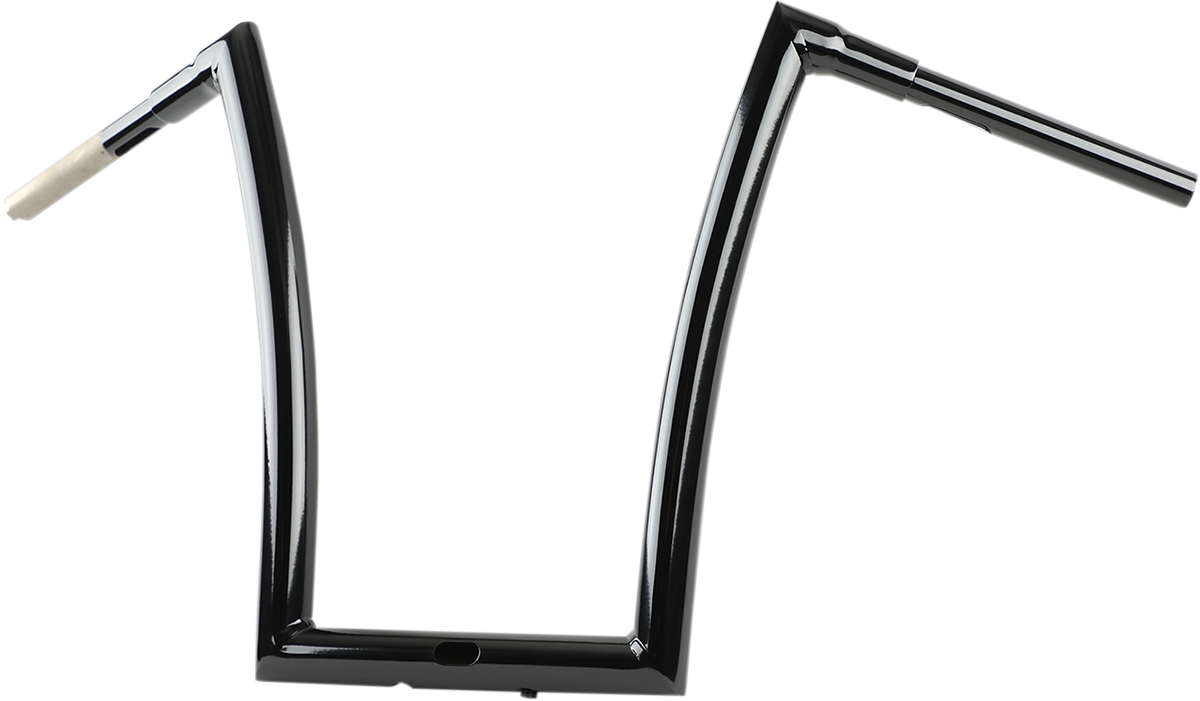 TODD'S CYCLE Handlebar - 1-1/2" Strip - Touring - 17" - Gloss Black 0601-5204