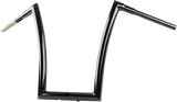 TODD'S CYCLE Handlebar - 1-1/2" Strip - Touring - 17" - Gloss Black 0601-5204