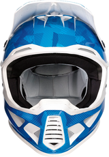 MOOSE RACING F.I. Helmet - Agroid Camo - MIPS® - Blue/White - Medium 0110-7768