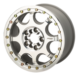 MOOSE UTILITY Wheel - 351X 5-Lug Beadlock - Front/Rear - Machined - 15x7 - 5/4.5 - 5+2 351BM157545CF64