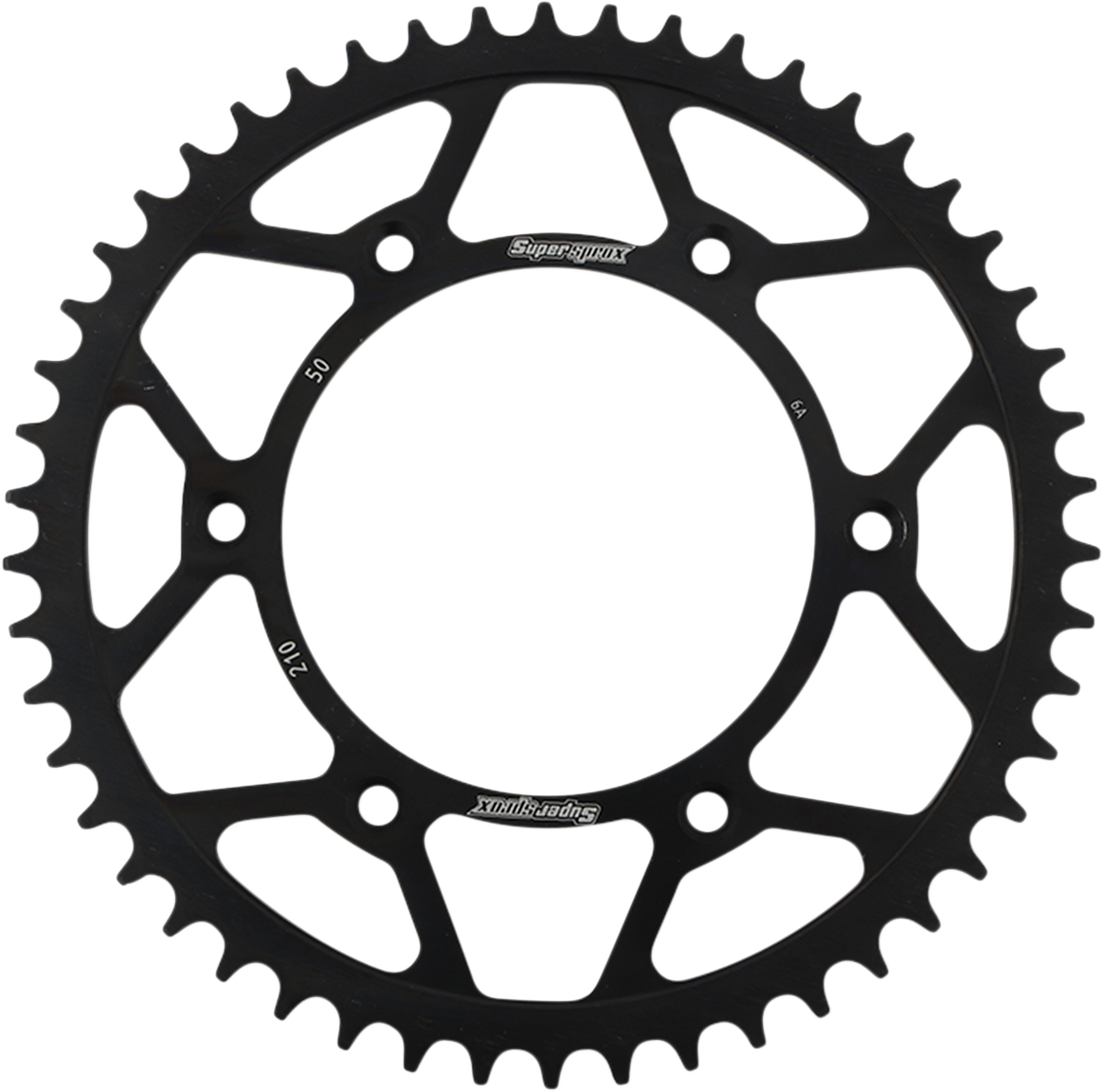 SUPERSPROX Steel Rear Sprocket - 50 Tooth RFE-210-50-BLK