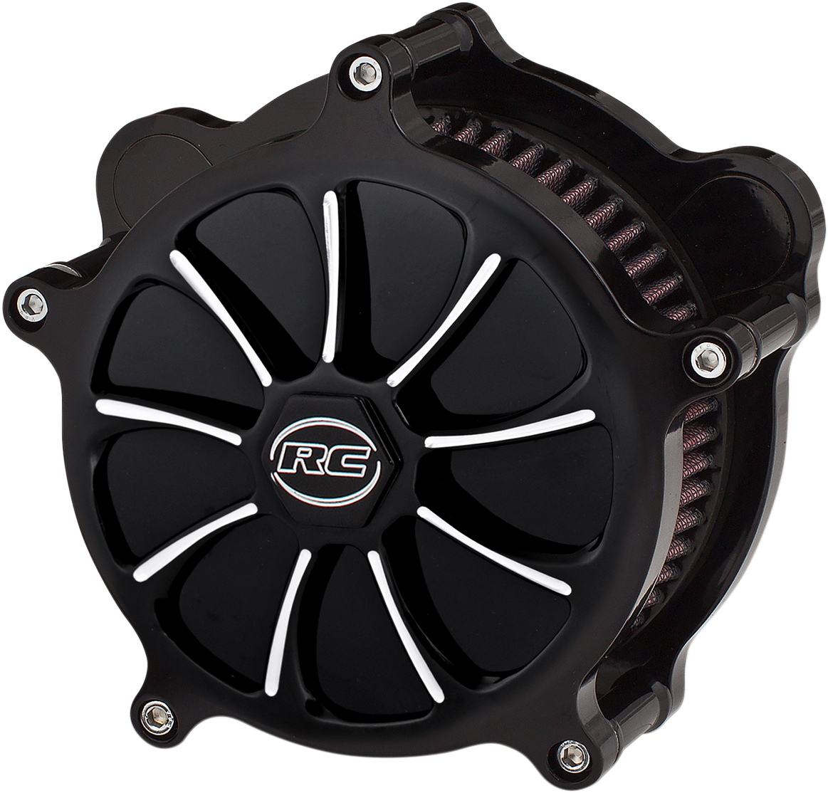 RC COMPONENTS Revolt Air Cleaner - Black AB01B-124E