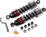 BURLY BRAND Slammer Plus Shocks - Chrome - XL B28-1206