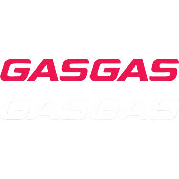 FACTORY EFFEX Die-Cut Decal - 5' - Gas Gas Red 28-94710