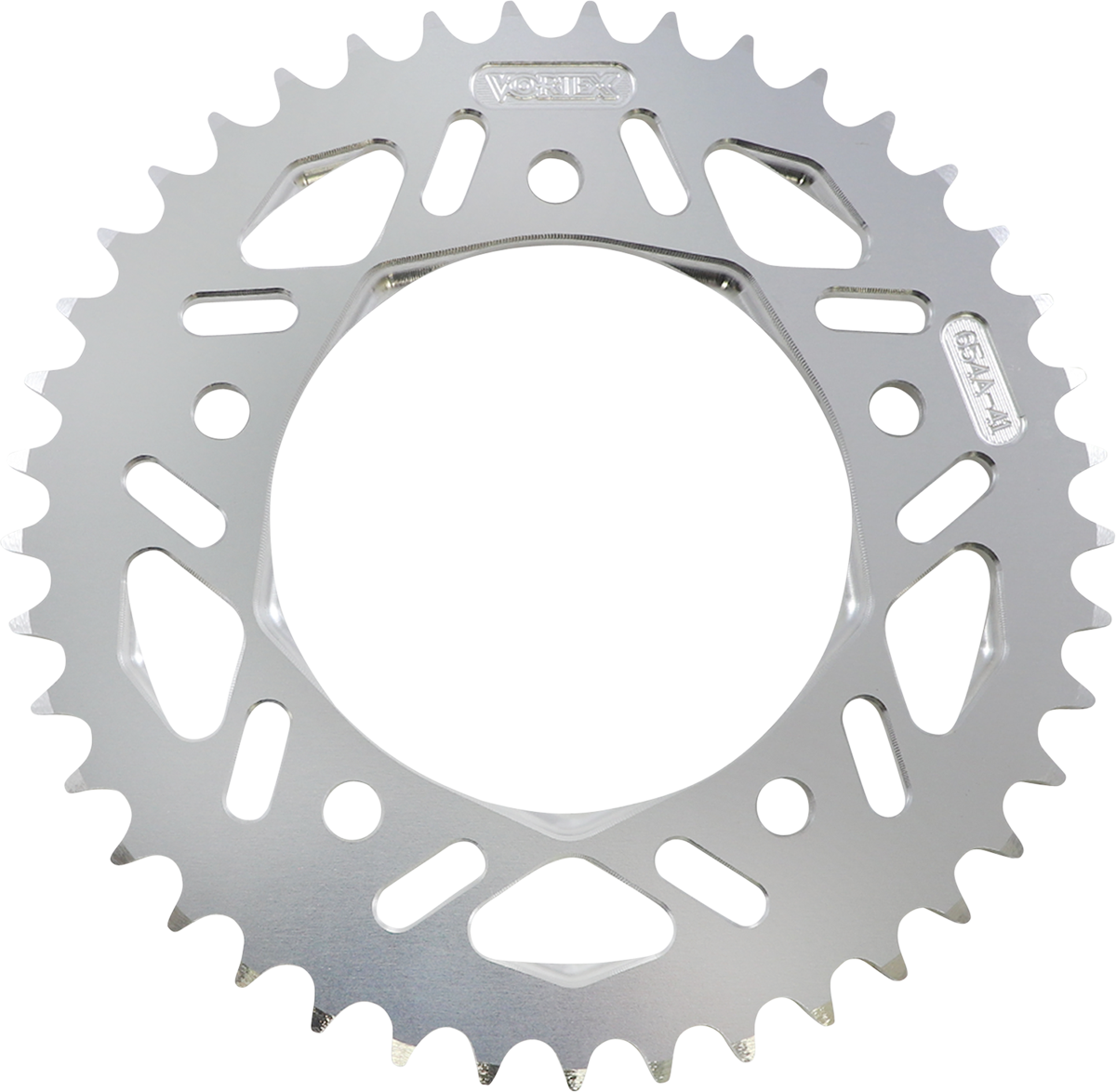 VORTEX Aluminum Sprocket - Silver - Rear - 41 Tooth 654A-41