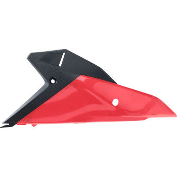 Side Panels - Upper/Lower - Black/Red - Honda
