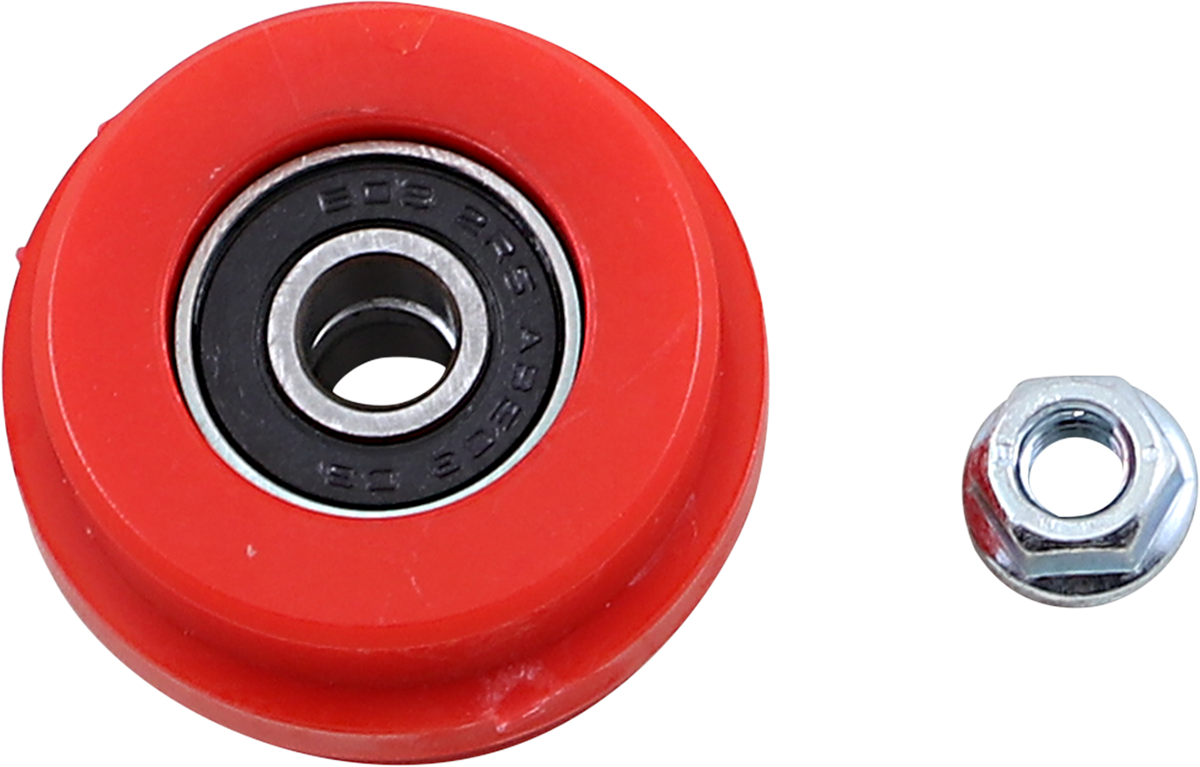 T.M. DESIGNWORKS Chain Roller - Honda - Red PLR-560-RD