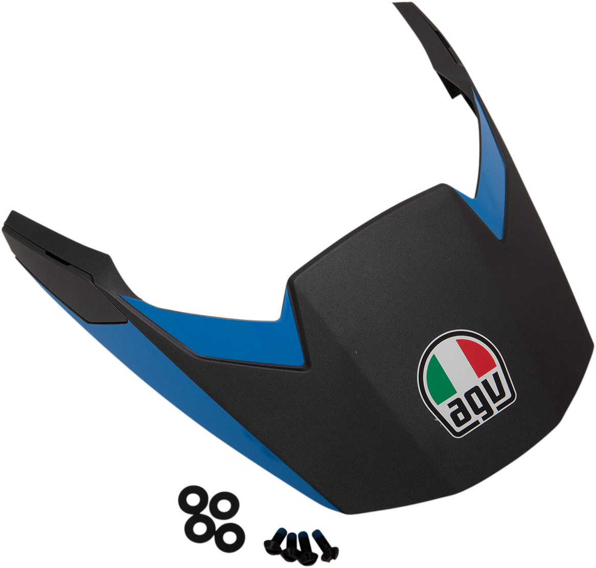 AGV AX9 Peak - Matte Black/Cyan 21KIT76337006 N