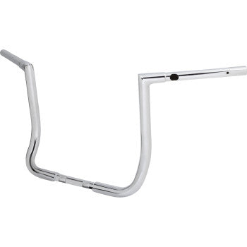 LA CHOPPERS Handlebar - Pre-Wired - Twin Peaks - 1-1/4" x 14" - Chrome  Glide  2023-2024 LA-7367-14W