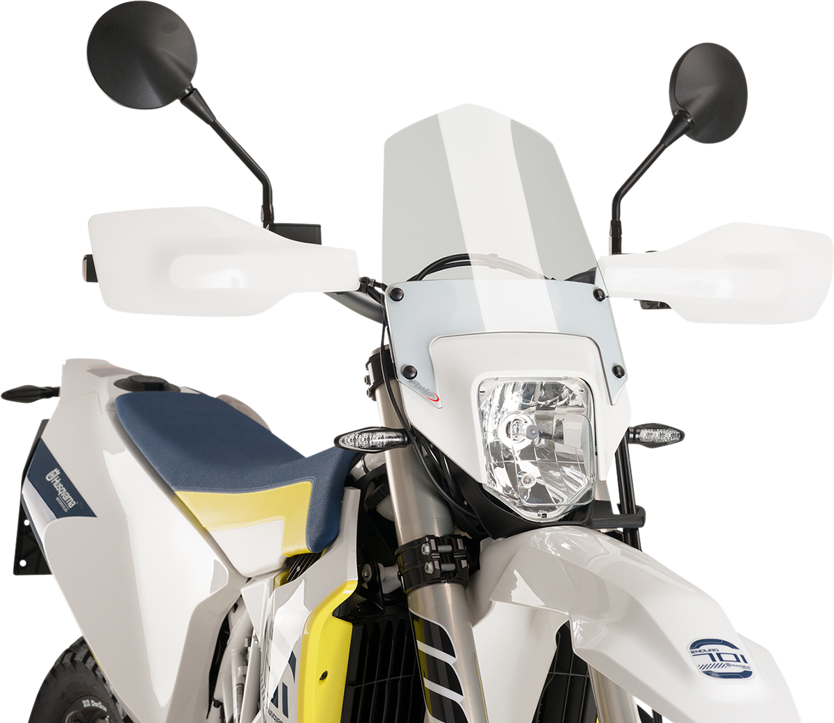 PUIG HI-TECH PARTS New Generation Windscreen - Clear - Husqvarna 701 9867W