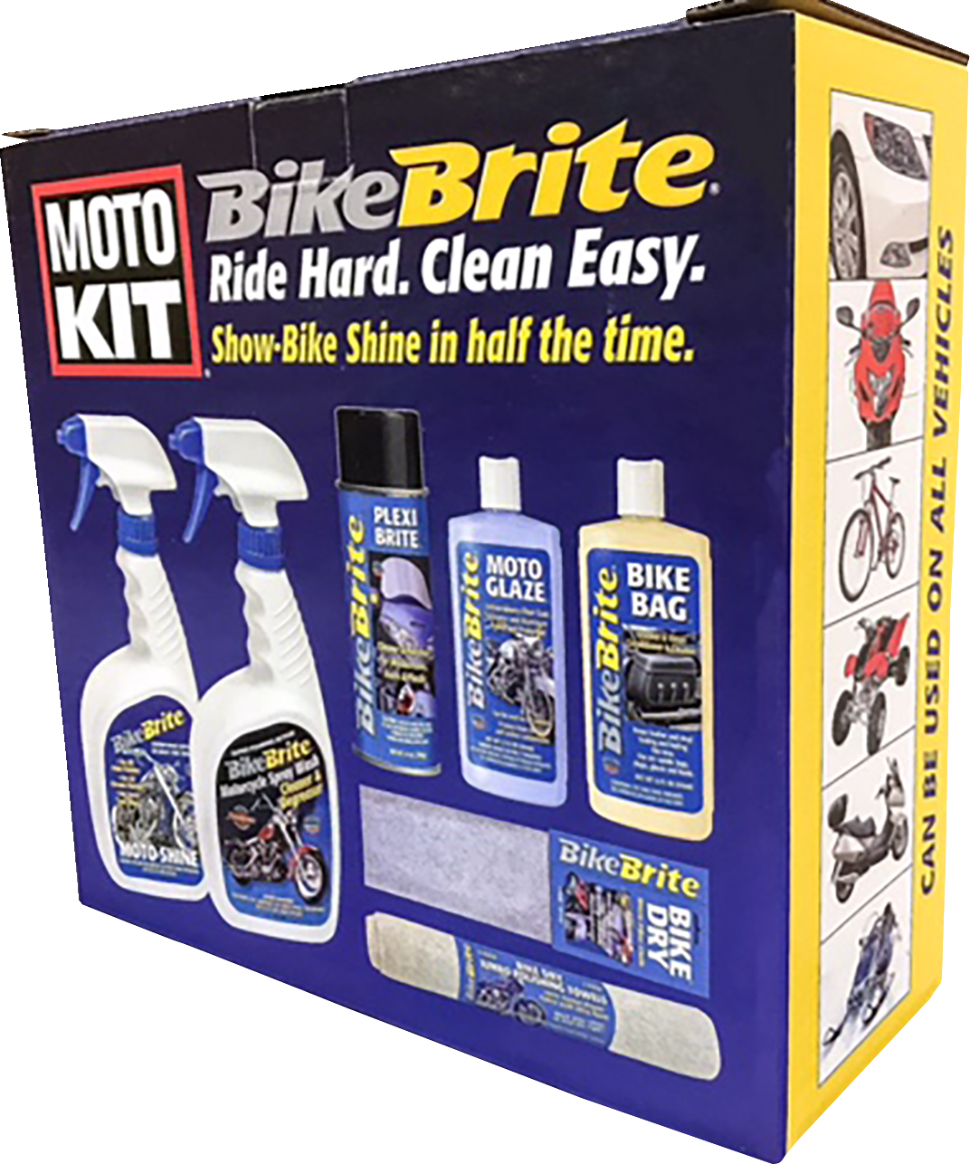 BIKE BRITE MOTO KIT® Complete Cleaning Kit MC10000