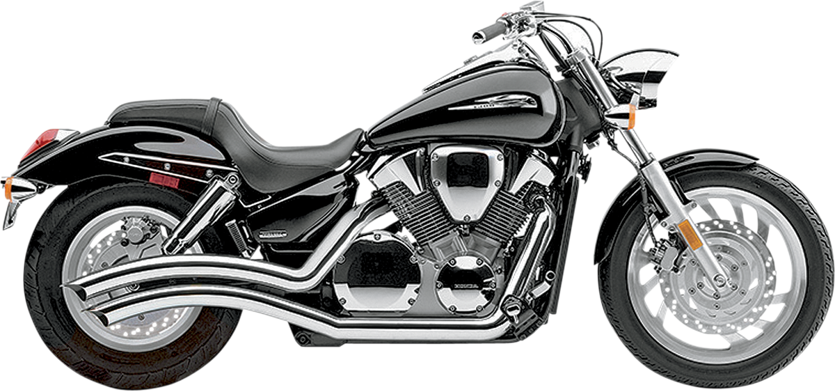 COBRA Speedster Swept Exhaust - Chrome - VTX1300C 2004-2009	 1230