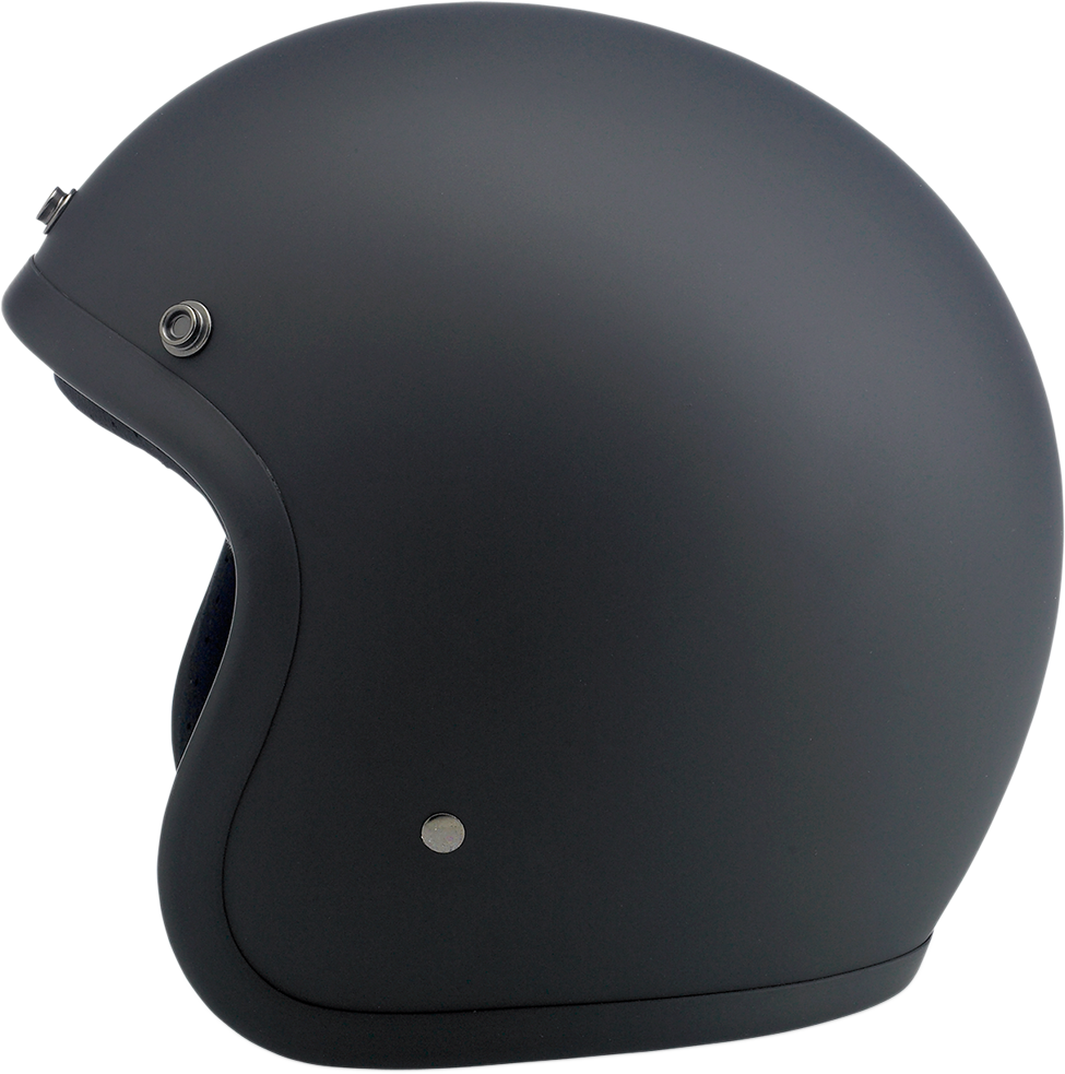 BILTWELL Bonanza Helmet - Flat Black - 2XL 1001-201-206