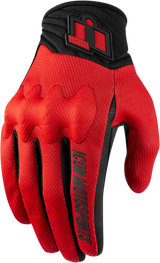 ICON Anthem 2 CE™ Gloves - Red - 2XL 3301-3687