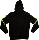 D'COR VISUALS Kawasaki Race Sweatshirt - Black - Medium 85-206-2