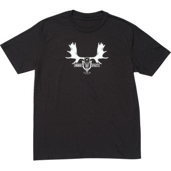 MOOSE RACING MUD Euro T-Shirt - Black - XL 3030-24399