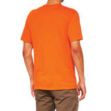 100% Icon T-Shirt - Orange - Small 20000-00040