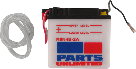 Parts Unlimited Conventional Battery 6n4b-2a