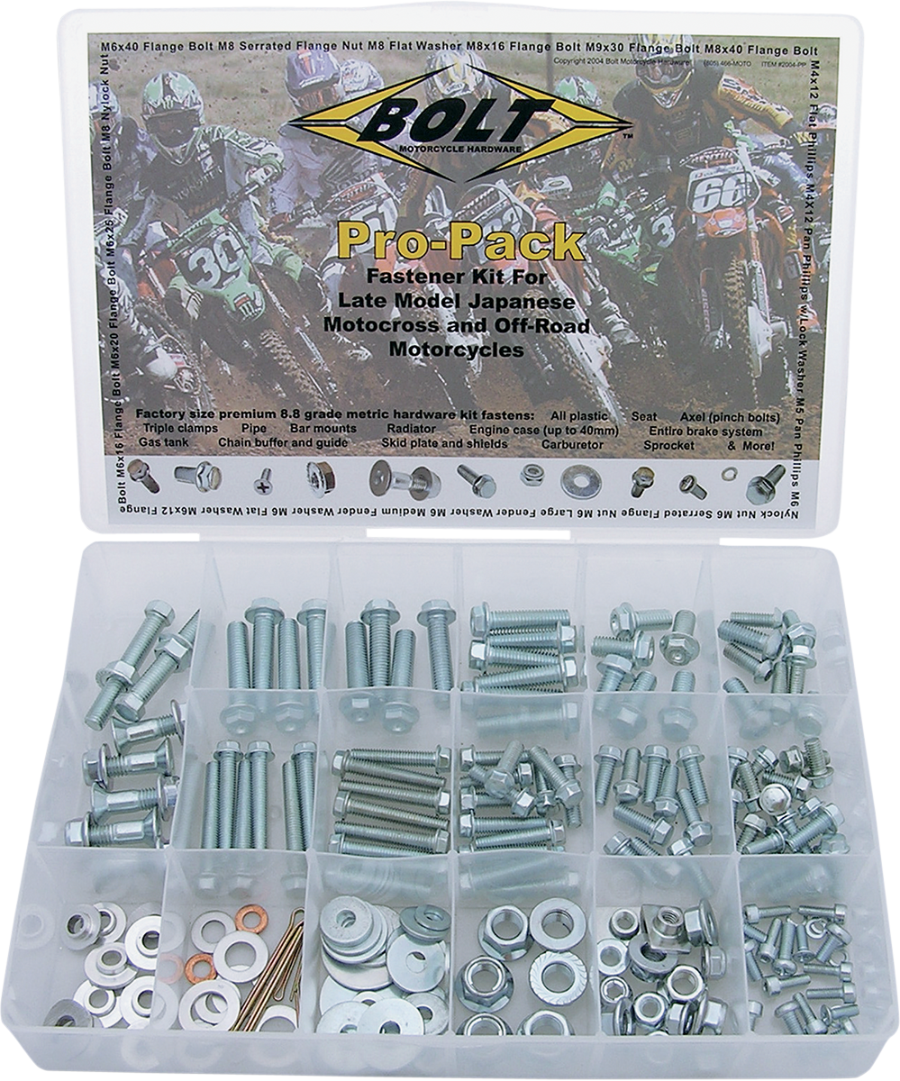 BOLT Japanese Pro Pack  200-Piece 2004-PP