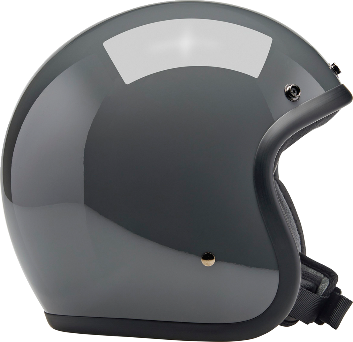 BILTWELL Bonanza Helmet - Gloss Storm Gray - 2XL 1001-165-206