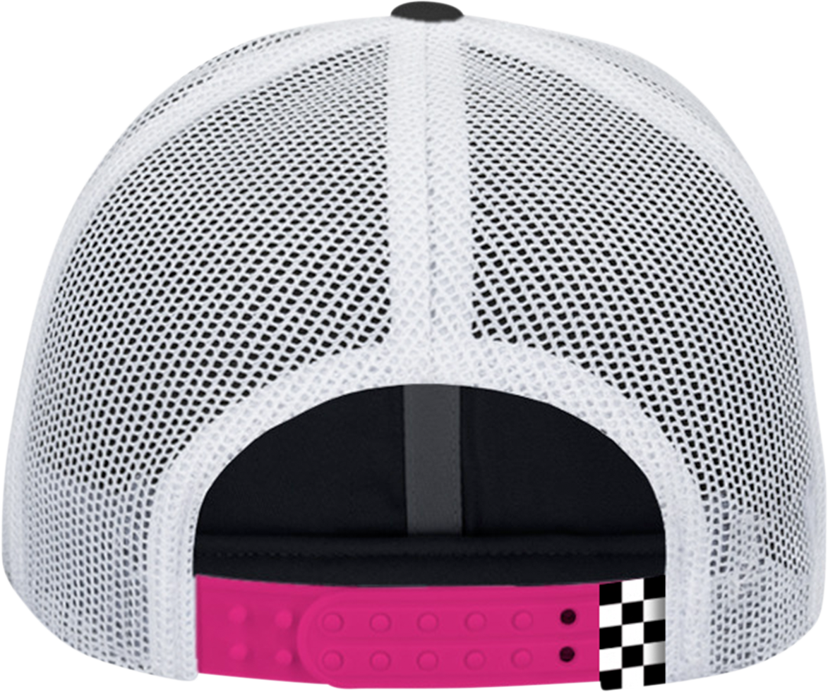 YAMAHA APPAREL Yamaha Motosport Stripe Hat - Pink NP21A-H1805