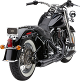 COBRA El Diablo Exhaust - Black - '12-'17 Softail N/F FXSB/FXSE MODELS 6483B