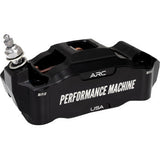 PERFORMANCE MACHINE (PM) Radial Mount Caliper - Front Left - Black Anodized 0052-2427-MB