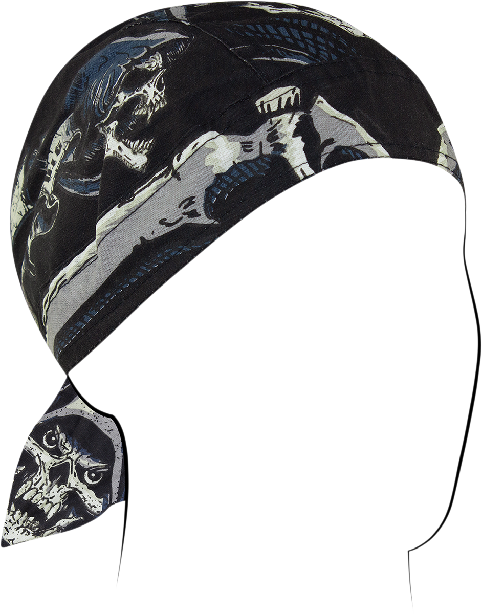 ZAN HEADGEAR Flydanna Cotton Headwrap - Reaper Z710