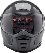 BILTWELL Lane Splitter Helmet - Storm Gray Inertia - Small 1004-569-502