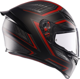 AGV K1 S Helmet - Sling - Matte Black/Red - Small 2118394003-038-S