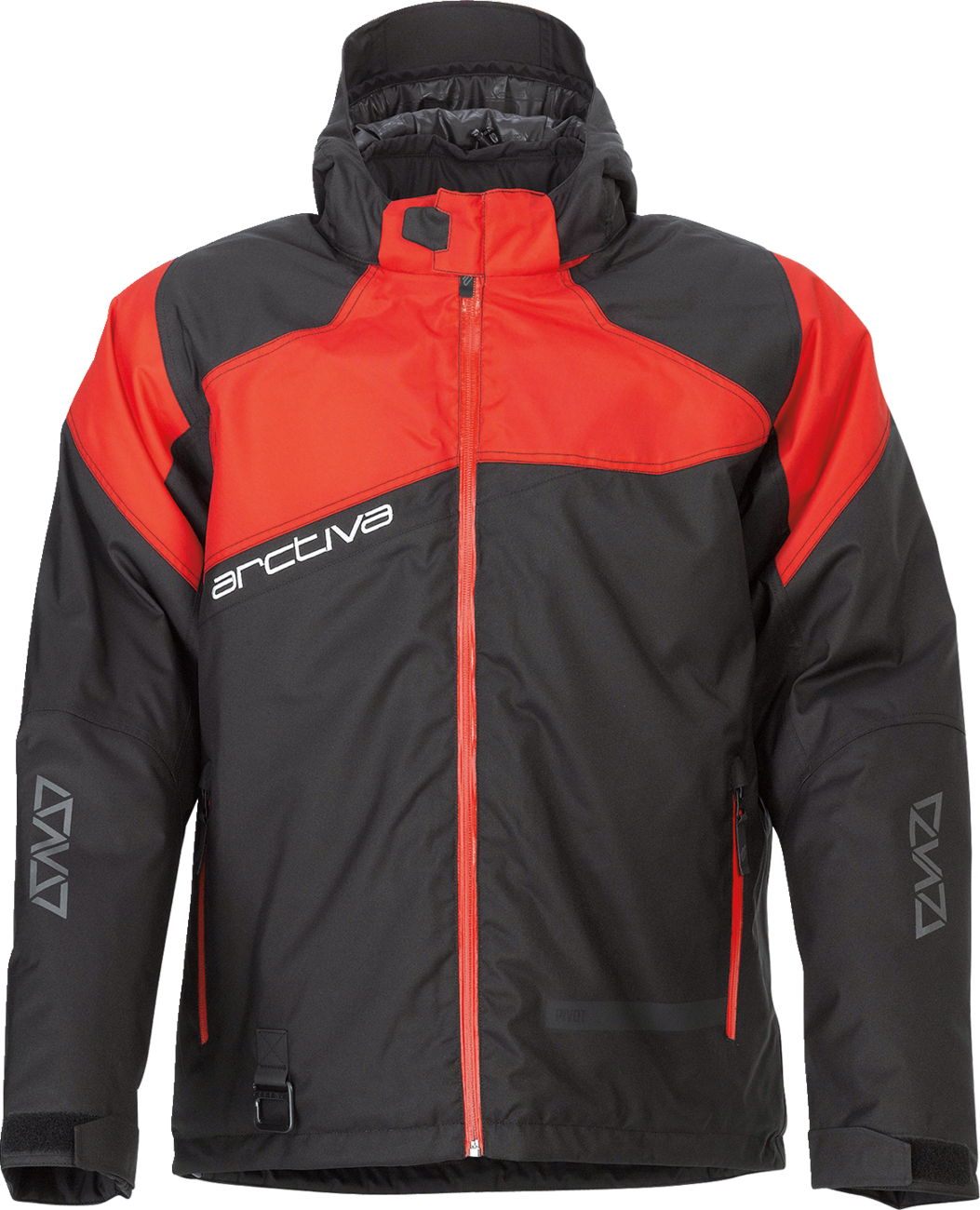 ARCTIVA Pivot 5 Hooded Jacket - Black/Red - Large 3120-2064