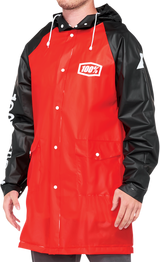 100% Torrent Raincoat - Red/Black - Large 20040-00007