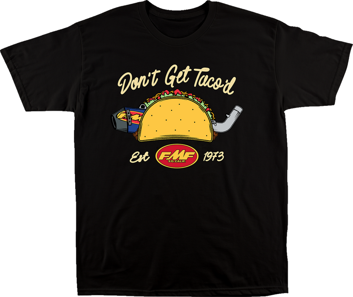 FMF Exhaust CO T-Shirt - Black - Medium SP23118913BLKM 3030-23083