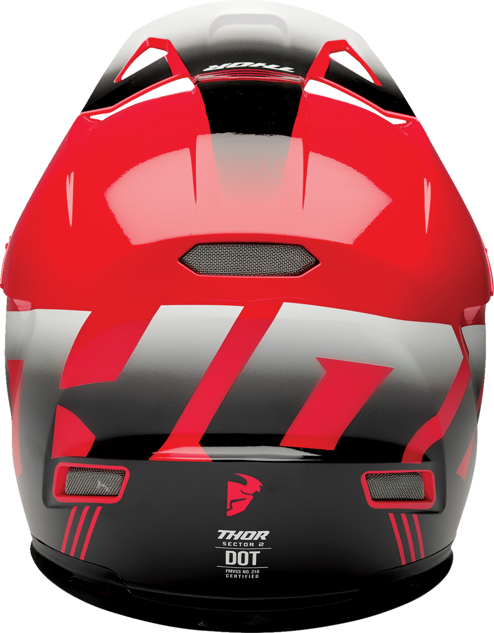 THOR Sector 2 Helmet - Carve - Red/White - Small 0110-8106