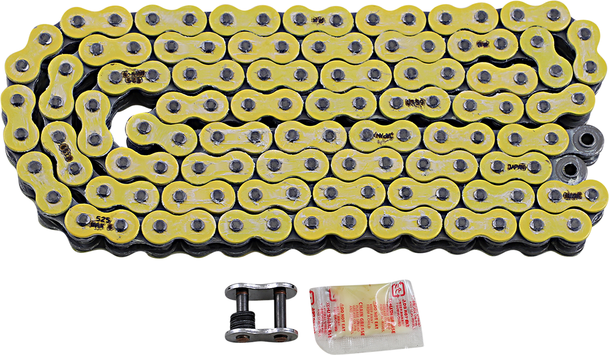 RK 525 Max X - Chain - 120 Links - Yellow 525MAXX-120-YY