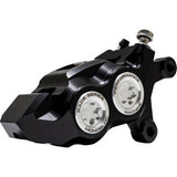 PERFORMANCE MACHINE (PM) Caliper - 137 X 4B - Right - Black Anodized with Clear Bore Caps 0053-2958-MC