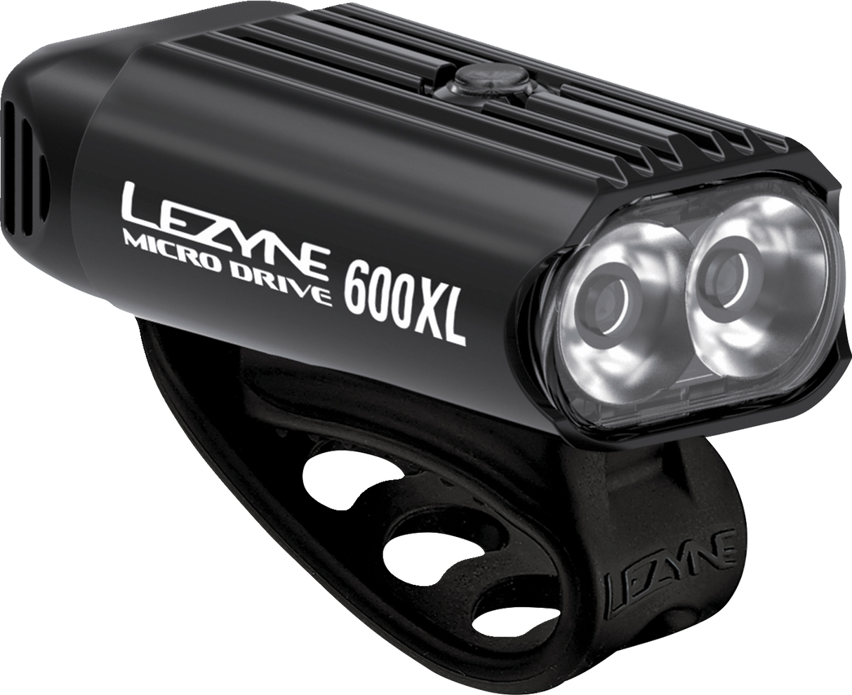 LEZYNE Micro Drive 600XL Light - LED - 600 lumen - Gloss Black 1LED2V504