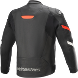 ALPINESTARS Faster v2 Leather Jacket - Black/Red - US 40 / EU 50 3103521-1030-50