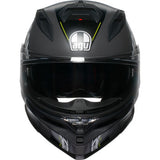AGV K7 Helmet - Kyber - Matte Gray/Yellow Fluo - XL 0101-17987