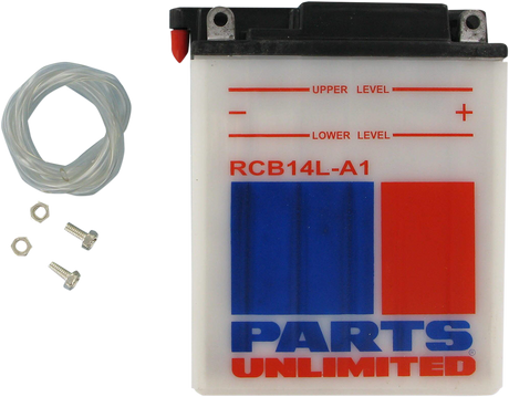 Parts Unlimited Battery - Rcb14l-A1 Cb14l-A1