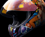 ICON Domain™ Helmet - Lucky Lid 4 - Red - XS 0101-14951