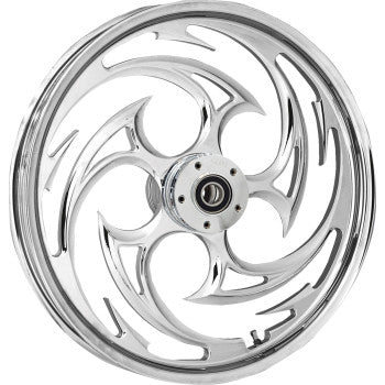 RC COMPONENTS Wheel for Stock Rotor - Savage - Front - Chrome - 21x3.5 0321350-85C925-21AC