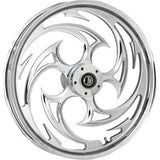 RC COMPONENTS Wheel for Stock Rotor - Savage - Front - Chrome - 21x3.5 0321350-85C925-21AC