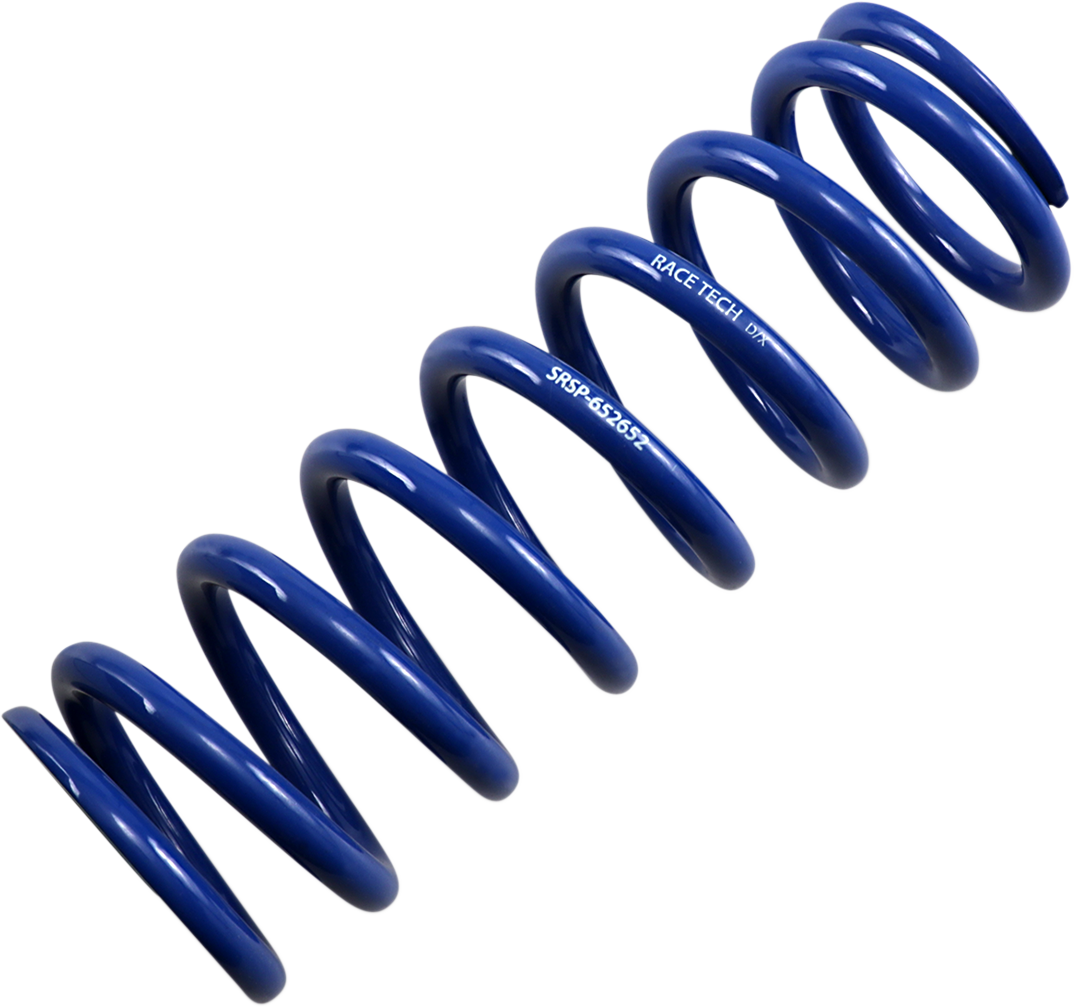 RACE TECH Rear Spring - Blue - Race Series - Spring Rate 280 lbs/in SRSP 652650